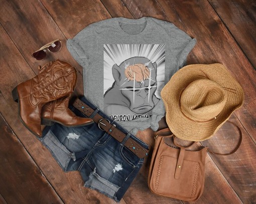 Monkey Meme Tee: Neuron Activation Movie Shirt for Men and Women - Image 3