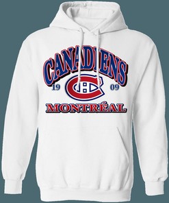 Montreal Canadiens 1909 Retro NHL Hoodie Sport Shirt