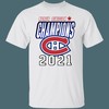 Montreal Canadiens 2021 North Division Champions NHL National Hockey League Shirt