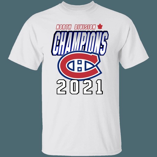Montreal Canadiens 2021 North Division Champions NHL National Hockey League Shirt