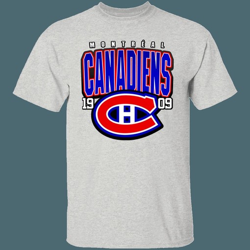 Montreal Canadiens HABS Vintage NHL National Hockey League Shirt - Image 2