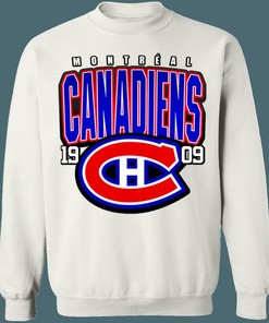 Montreal Canadiens Habs Vintage NHL Sweatshirt Hoodie for Hockey Lovers