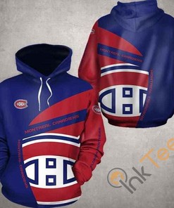 Montreal Canadiens NHL Hoodies 3D Uniquely Designed for Canadiens Fans