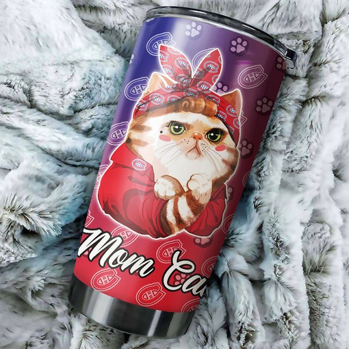 Montreal Canadiens NHL Tumbler - Cool Cat Mom Tumbler for True Fans - G Fanatics