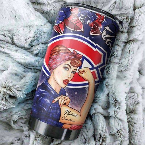 Montreal Canadiens NHL Tumbler - Vintage Hockey Design Tumbler for Best Moms Who Love Hockey - G Fanatics - Image 2
