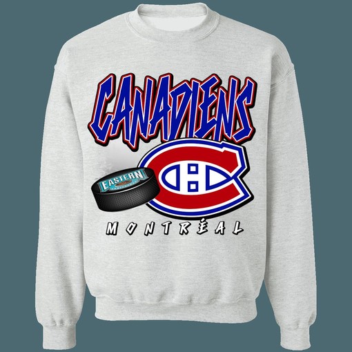 Montreal Canadiens Vintage 90's NHL Sweatshirt Hoodie for NHL Fans - Image 2