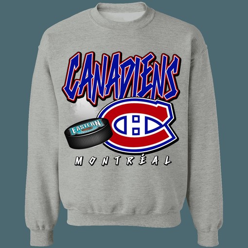 Montreal Canadiens Vintage 90's NHL Sweatshirt Hoodie for NHL Fans - Image 3