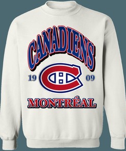 Montreal Canadiens Vintage NHL Sweatshirt Hoodie for Hockey Lovers