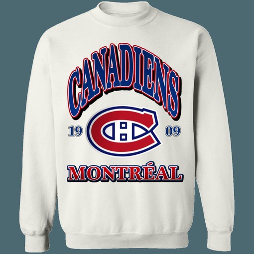 Montreal Canadiens Vintage NHL Sweatshirt Hoodie for Hockey Lovers