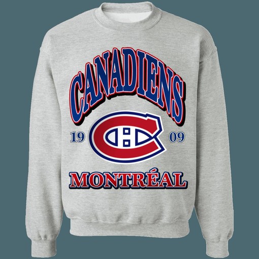 Montreal Canadiens Vintage NHL Sweatshirt Hoodie for Hockey Lovers - Image 2
