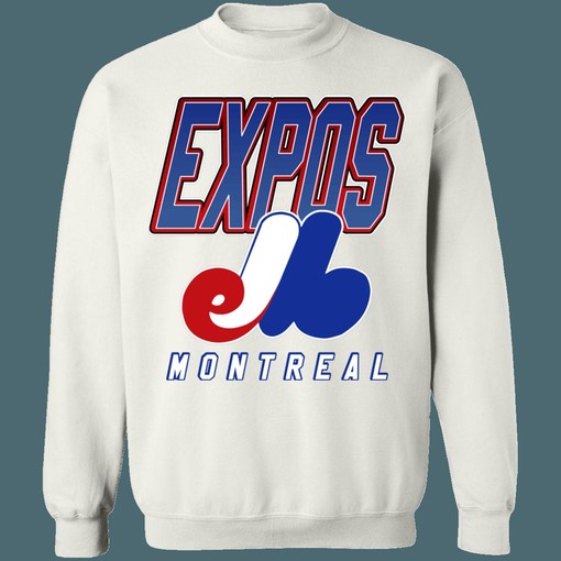 Montreal Expos 90's Vintage MLB Crewneck Sweatshirt Hoodie for MLB Fans