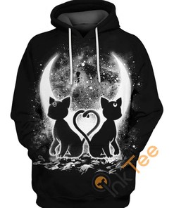 Mooncats Sailor Moon All Over Print 3D Hoodie