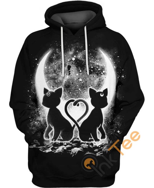 Mooncats Sailor Moon All Over Print 3D Hoodie