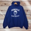 Mooresville Blue Devils Football Vintage Style Pullover Hoodie Sweater Pullover