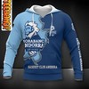 MoraBanc Andorra All Over Print 3D Hoodie with Team Logo and Design
