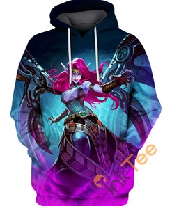 Morgana Hoodie All Over Print 3D - Stylish and Comfortable