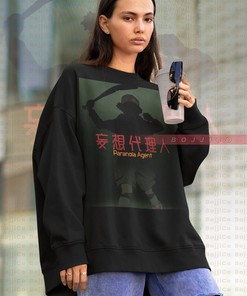 Mousou Dairinin SWEATER: Anime Paranoia Agent Tees with Boy and Bat Design