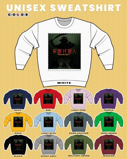 Mousou Dairinin SWEATER: Anime Paranoia Agent Tees with Boy and Bat Design - Image 3