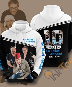 Movie An Idiot Abroad USA All Over Print 3D Hoodie - Comedic Design