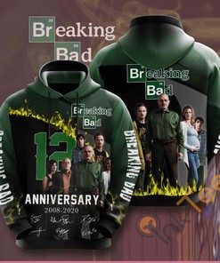 Movie Breaking Bad USA All Over Print 3D Hoodie - Iconic Design