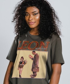 Movie Character Shirts: Classic Movie Leon The Professional Unisex Tee, Joan Reno Tee, Natalie Portman Tee