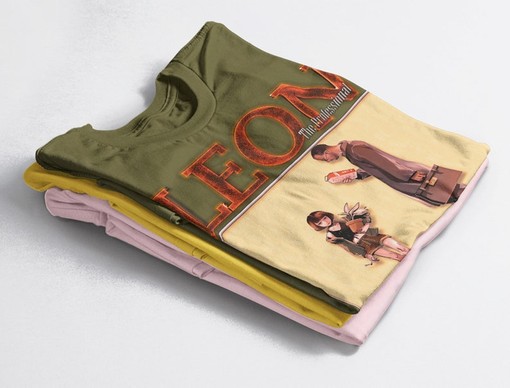 Movie Character Shirts: Classic Movie Leon The Professional Unisex Tee, Joan Reno Tee, Natalie Portman Tee - Image 3