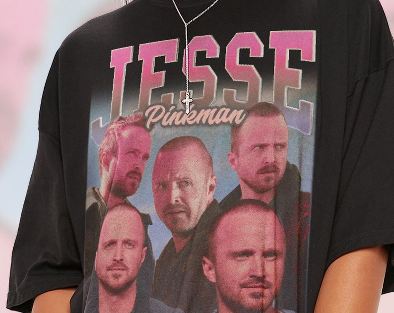 Movie Character Shirts: JESSE PINKMAN Shirt with Vintage Jesse Pinkman and Breaking Bad quotes - Image 2