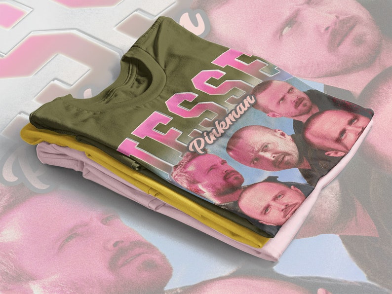 Movie Character Shirts: JESSE PINKMAN Shirt with Vintage Jesse Pinkman and Breaking Bad quotes - Image 4