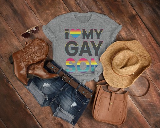 Movie Character Shirts, PRIDE Month Human Rights T-Shirt, LGBT Gay Pride, Rainbow Love Symbol Shirt - Image 4