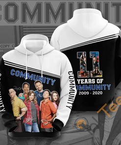 Movie Community USA All Over Print 3D Hoodie - Classic Design