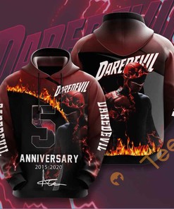 Movie Daredevil USA All Over Print 3D Hoodie - Marvel Style
