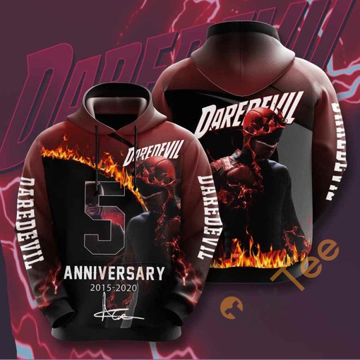 Movie Daredevil USA All Over Print 3D Hoodie - Marvel Style