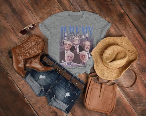 Movie Fans Gifts: British JEREMY CORBYN Unisex T-shirt, Socialist Labour Party Tee, Brexit Shirt, Uk Politics - Image 3