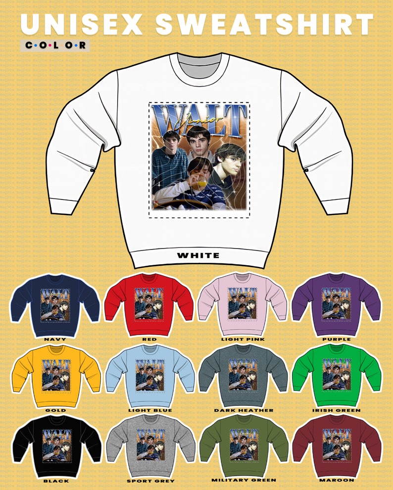 Movie Fans Gifts: WALT JUNIOR Breaking Bad Sweatshirt for Breakfast lovers - Image 3