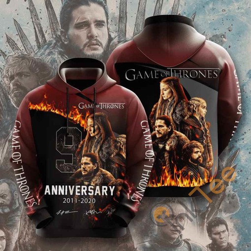 Movie Game Of Thrones USA Sport All Over Print 3D Hoodie - Sporty Style