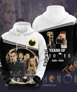 Movie Heroes USA All Over Print 3D Hoodie - Superhero Style