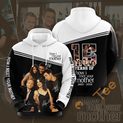 Movie How I Met Your Mother USA All Over Print 3D Hoodie - Classic Look