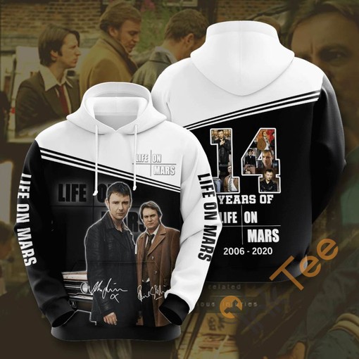Movie Life On Mars USA Sport All Over Print 3D Hoodie - Retro Futuristic