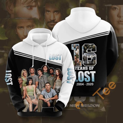 Movie Lost USA All Over Print 3D Hoodie - Mysterious Design