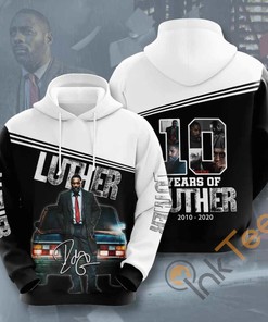 Movie Luther USA All Over Print 3D Hoodie - Classic Design