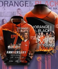 Movie Orange Is The New Black USA All Over Print 3D Hoodie - Stylish Look