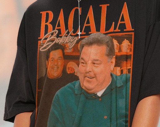 Movie Shirts For Men: Bobby Bacala Baccalieri Homage Vintage T-Shirt, La Cosa Nostra Tee - Image 2
