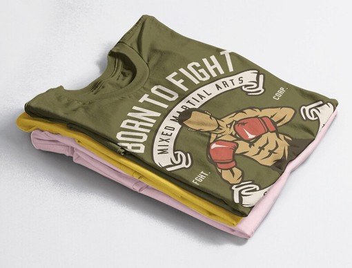Movie Shirts For Men: Born To Fight Unisex Tees, Boxer Shirt, Boxing T-Shirt, Gym Shirt, Boxing Gift, Coach Tee - Image 4