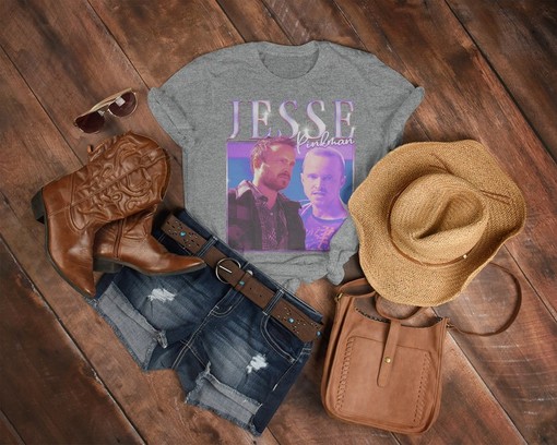 Movie Shirts for Boys: JESSE PINKMAN Shirt with iconic Jesse Pinkman from Breaking Bad - Image 3