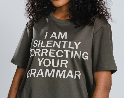 Movie Shirts for English Teachers, I'm Silently Correcting Your Grammar, English Teacher Gift Funny Shirt, Grammar Shirt - Image 2