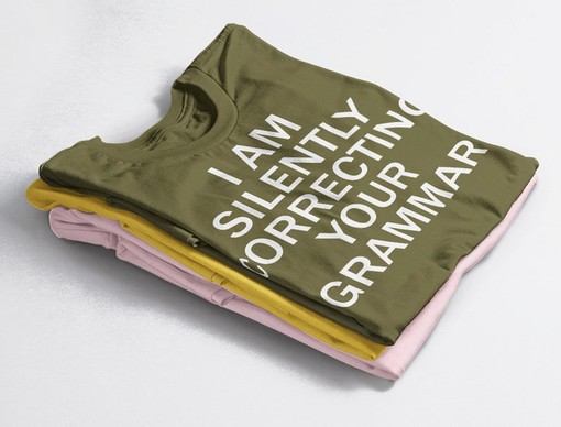 Movie Shirts for English Teachers, I'm Silently Correcting Your Grammar, English Teacher Gift Funny Shirt, Grammar Shirt - Image 3