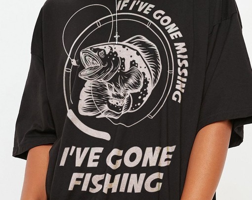 Movie Shirts for Fishermen, If I've gone missing I've gone Fishing Unisex Tees, Funny Fishing Shirt Graphic Tee - Image 2