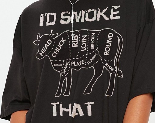 Movie Shirts for Grill Masters, I'd SMOKE THAT Cow Shirt, BBQ Gift Grilling, Meat Smoker Shirt Outdoor Cook Gift - Image 2