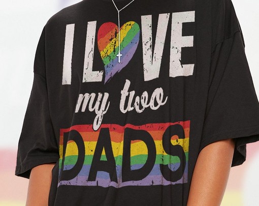 Movie Shirts for Kids, PRIDE Months Rainbow Love Symbol T-Shirt, LGBT Rainbow Flamingo Birds Tee - Image 2