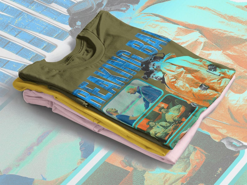 Movie Shirts for Men: Classic TV Series Shirt with Walter White and Jesse Pinkman - Image 4